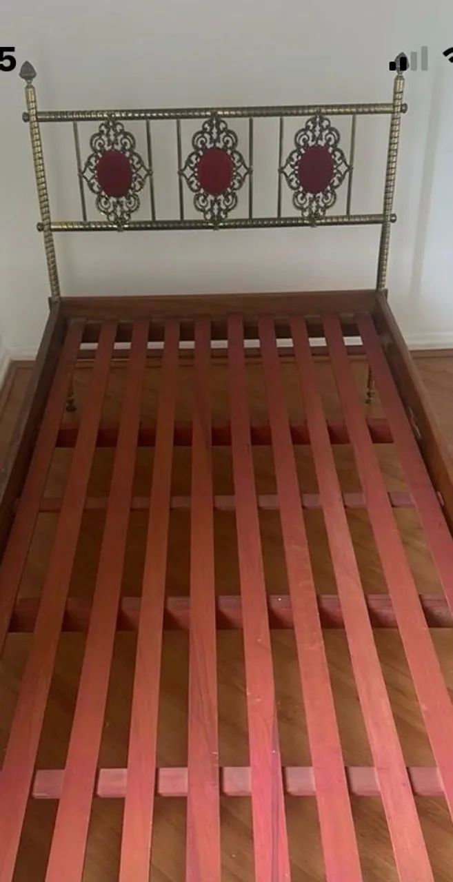 Cama de solteira retro. - Foto 2