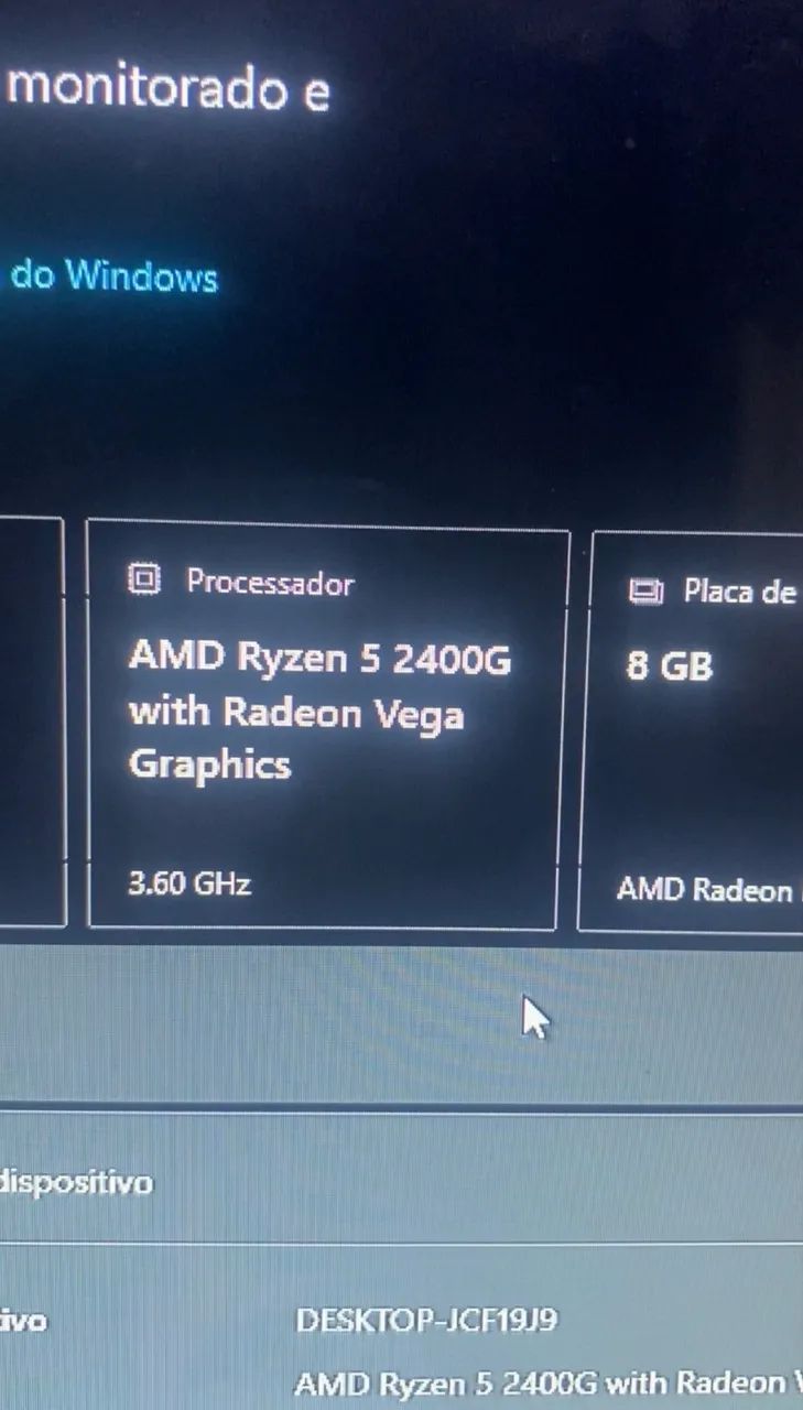 Ryzen 5 2400g + cooler AMD original - Foto 5