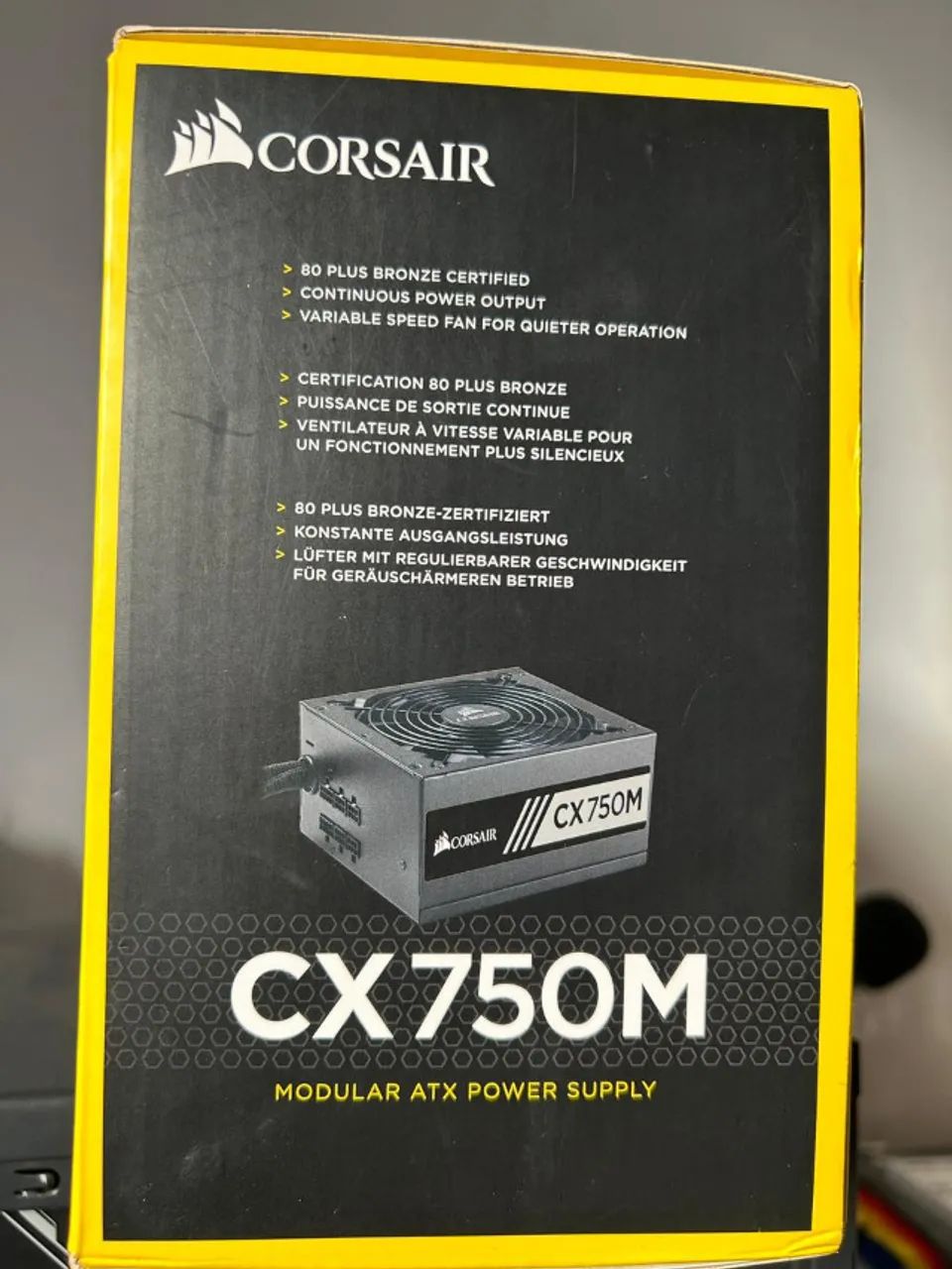 Fonte Corsair Cx 750M semi modular - Foto 4