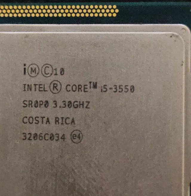 Processador Intel I5 3550
