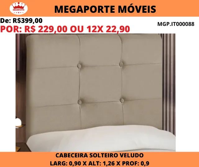 CABEECEIRA DE SOLTEIRO 
