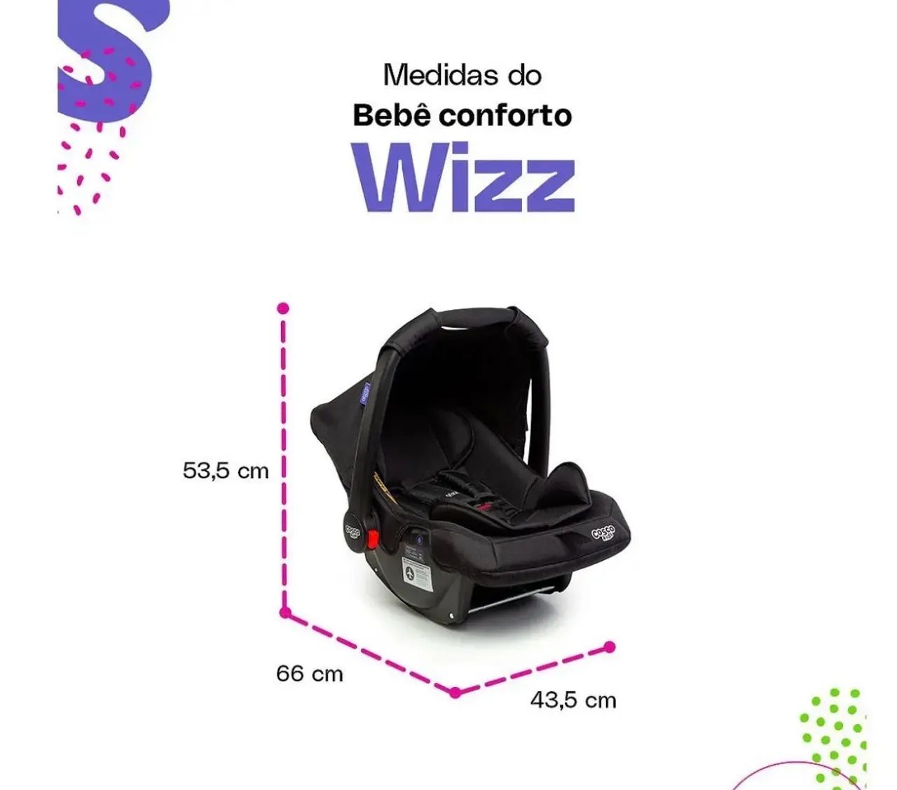 Vendo bebê conforto Cosco - Foto 4