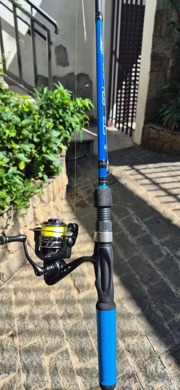 Kit Vara 12 lbs + molinete 1000 - Foto 3