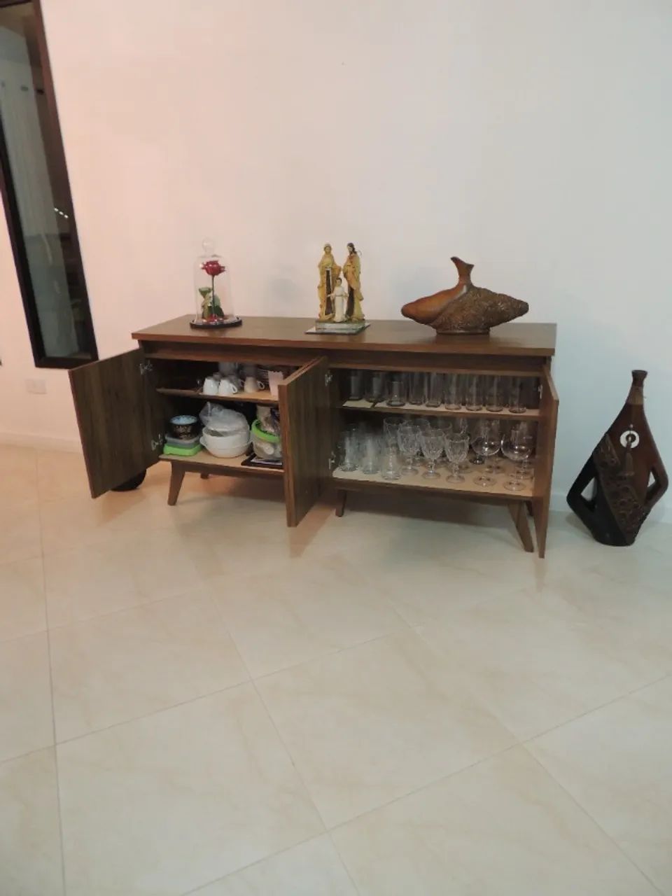 Aparador marrom 100% MDF - Foto 3