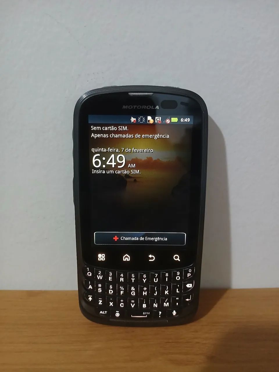 Nextel antigo touch ruim