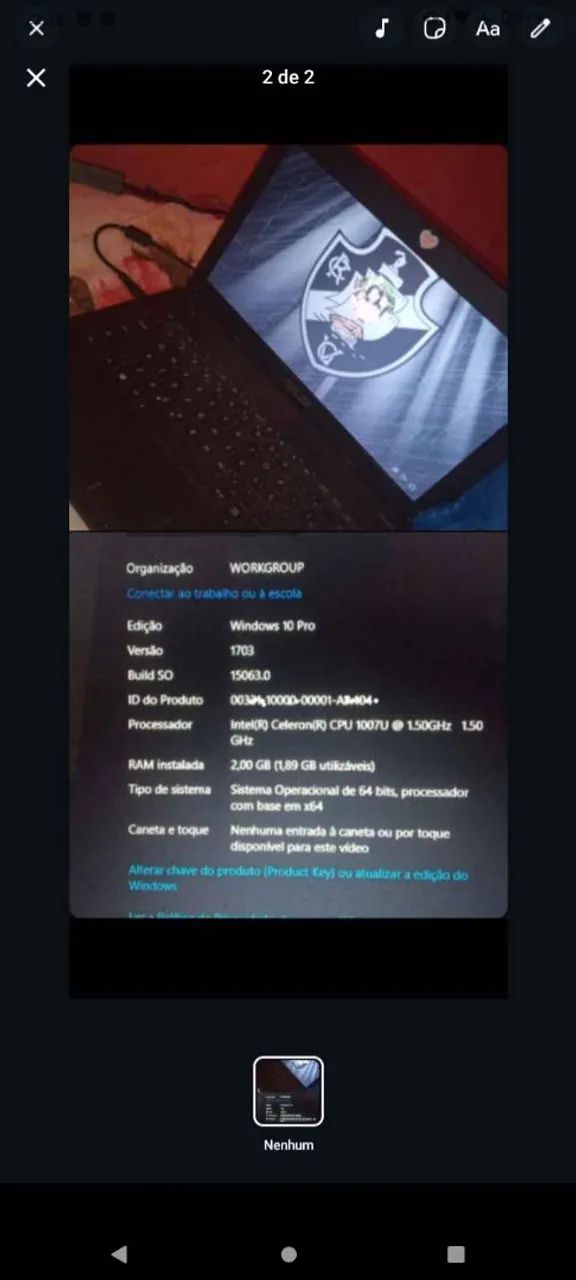 Notebook Asus - Foto 2