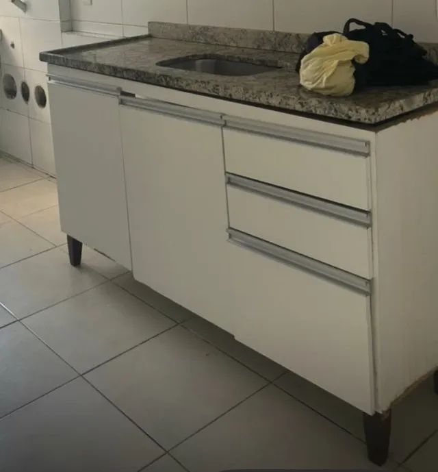 Armário de cozinha parte de baixo da pia 