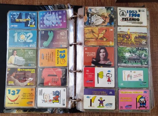 Cartões Telefônicos antigos coleção 1270 unidades - Foto 6