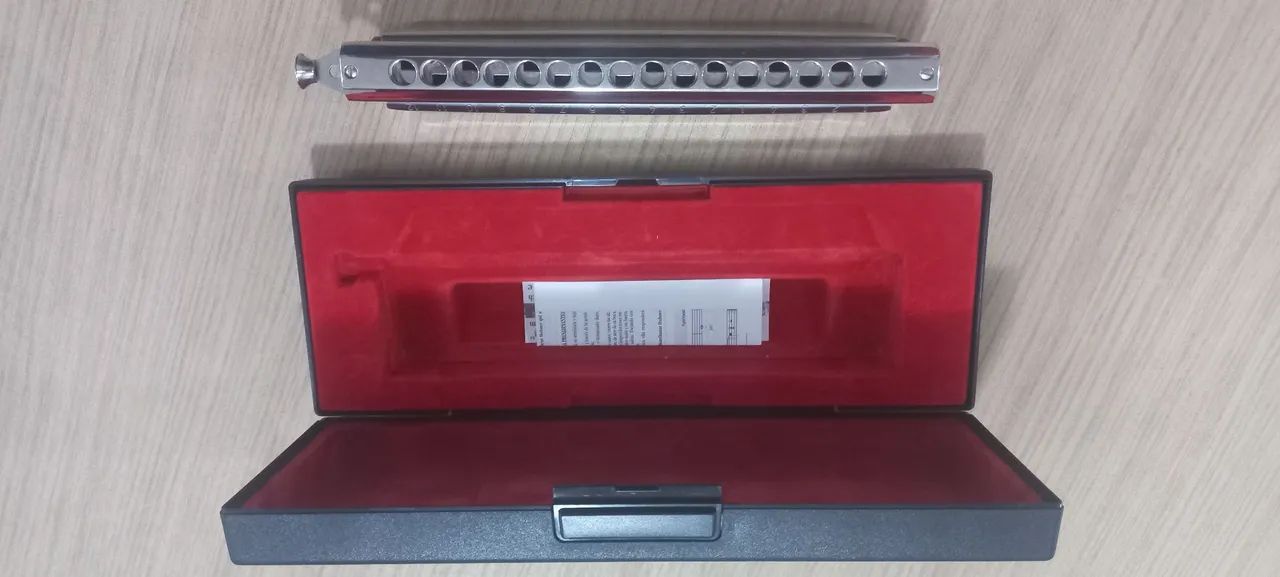 Gaita Cromatica Hohner 64 Vozes baixei - Foto 5