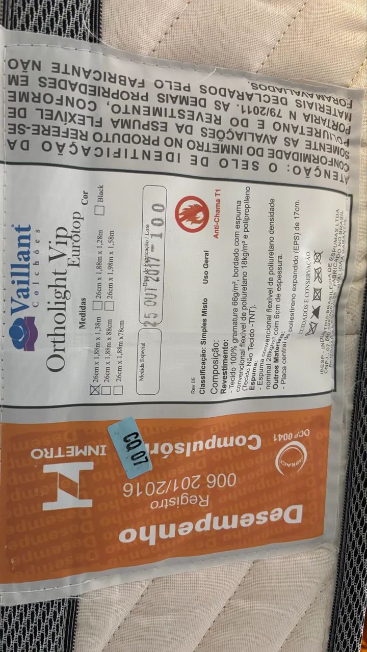 Colchão casal firme ótimo estado  - Foto 3