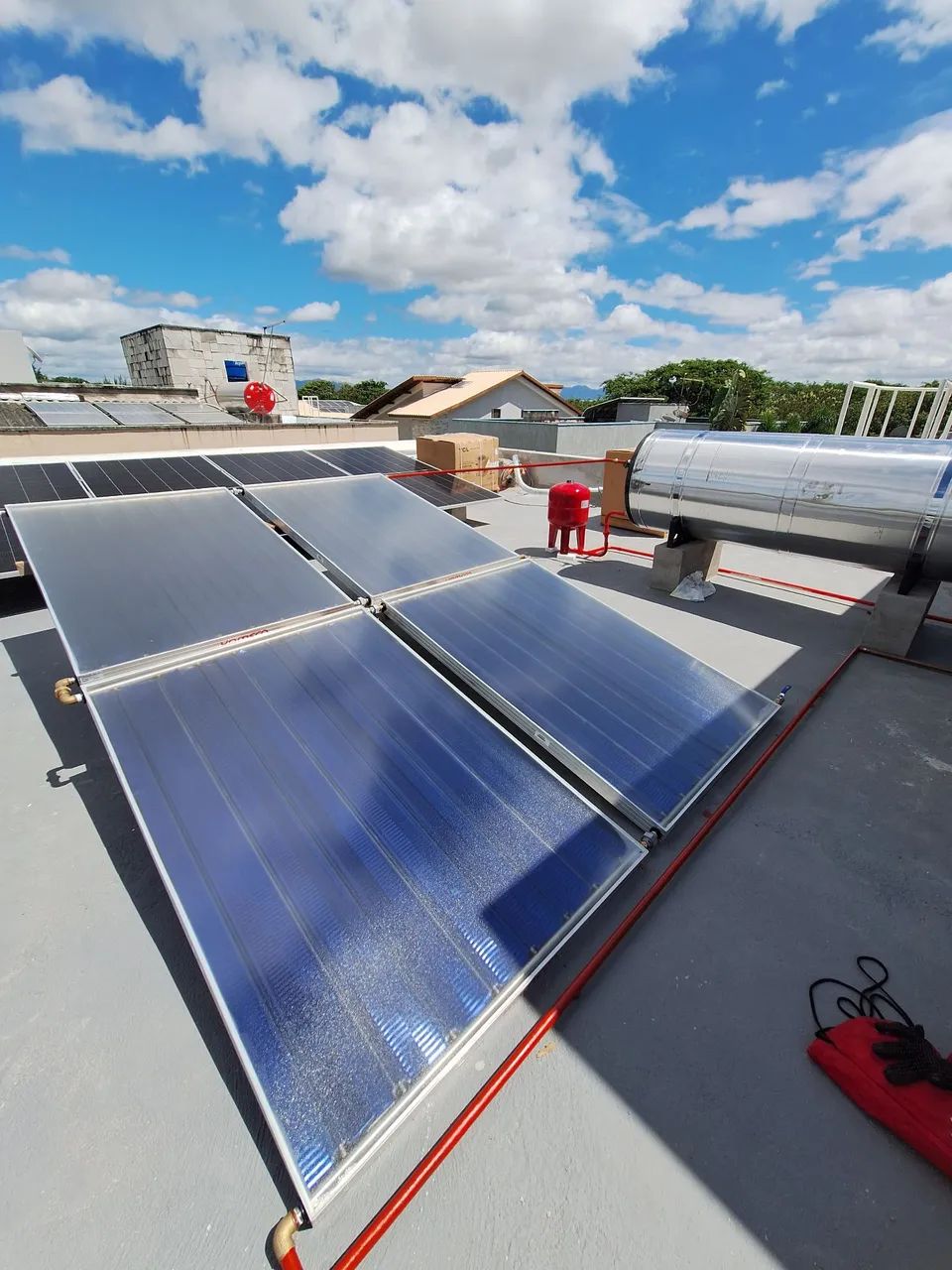 Instalação de boiler (sistema solar para aquecimento de água) - Foto 4