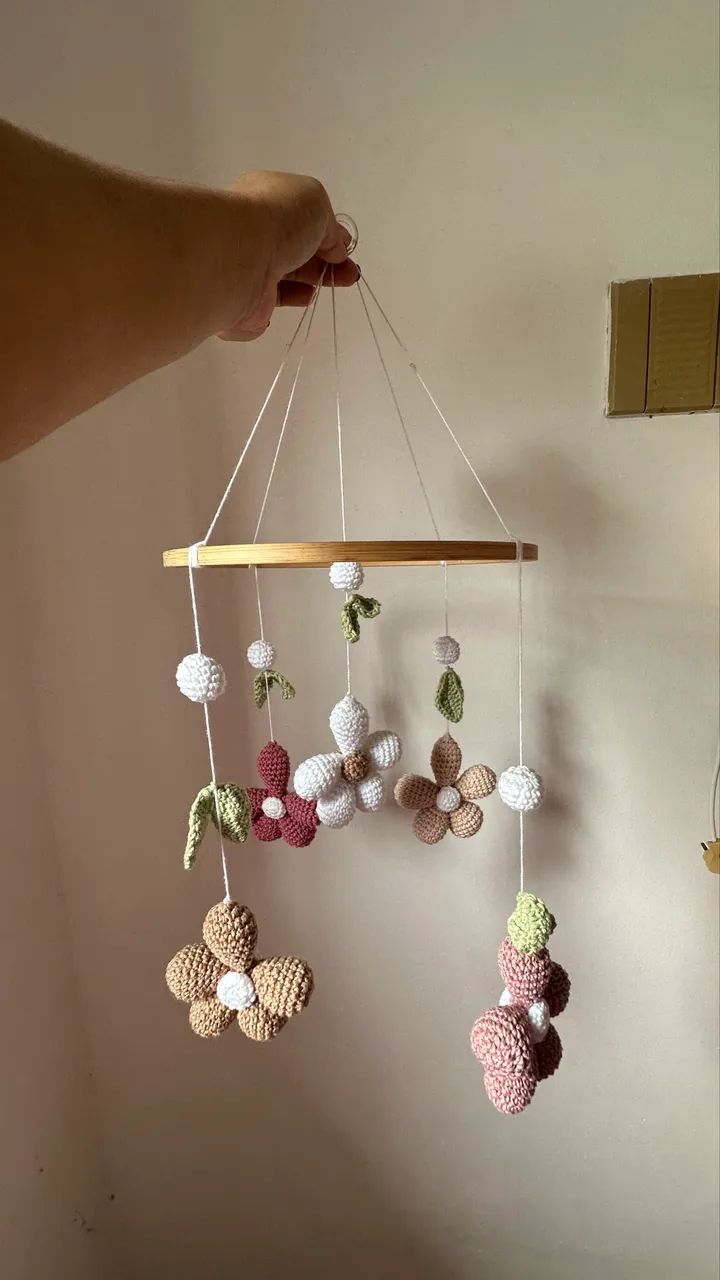 Móbile flores 