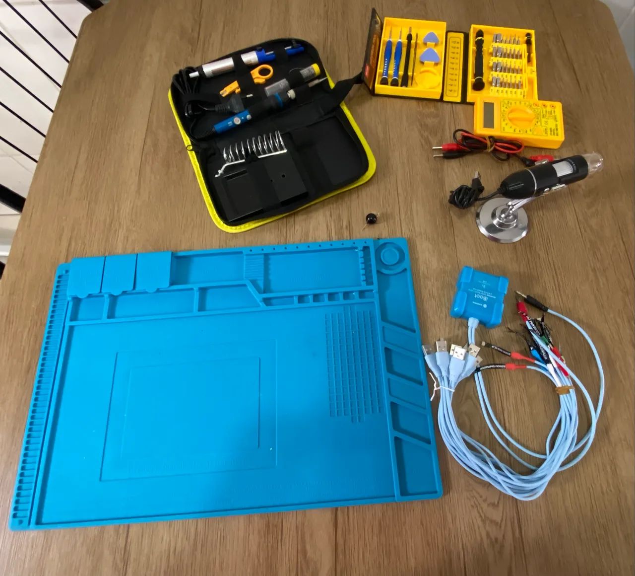 Kit completo para manutenção de celulares - tudo novo