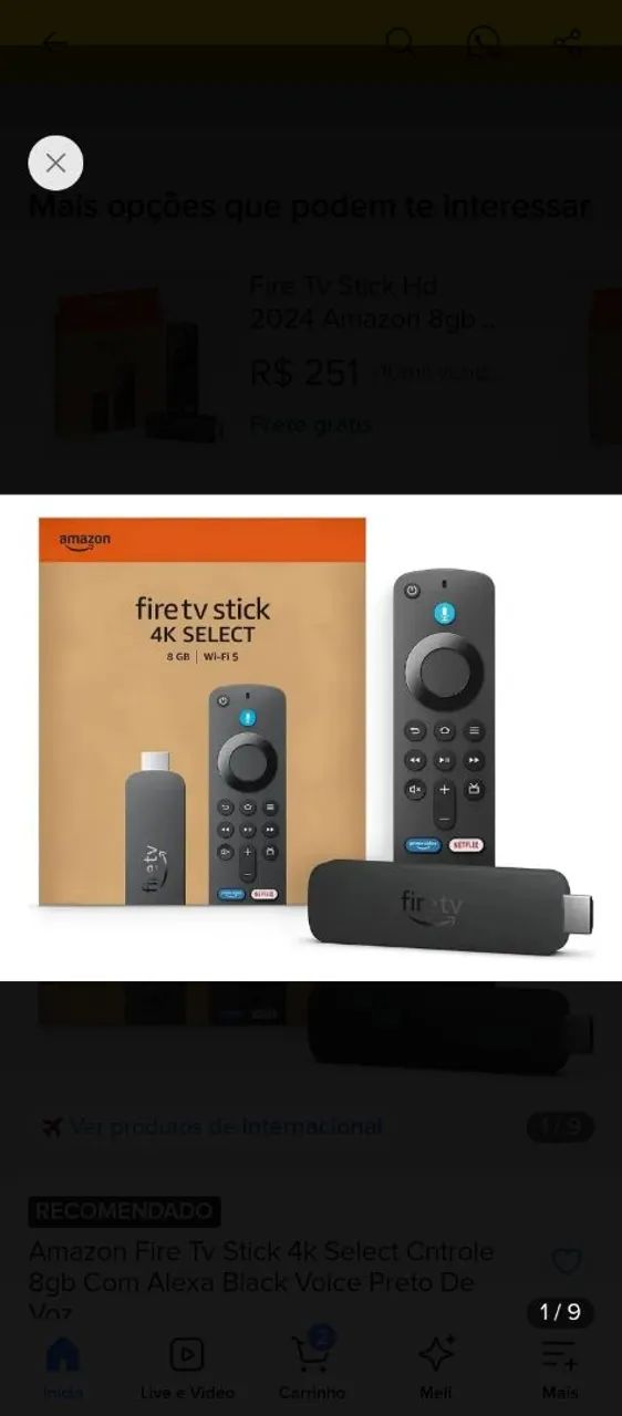 Fire stick tv 