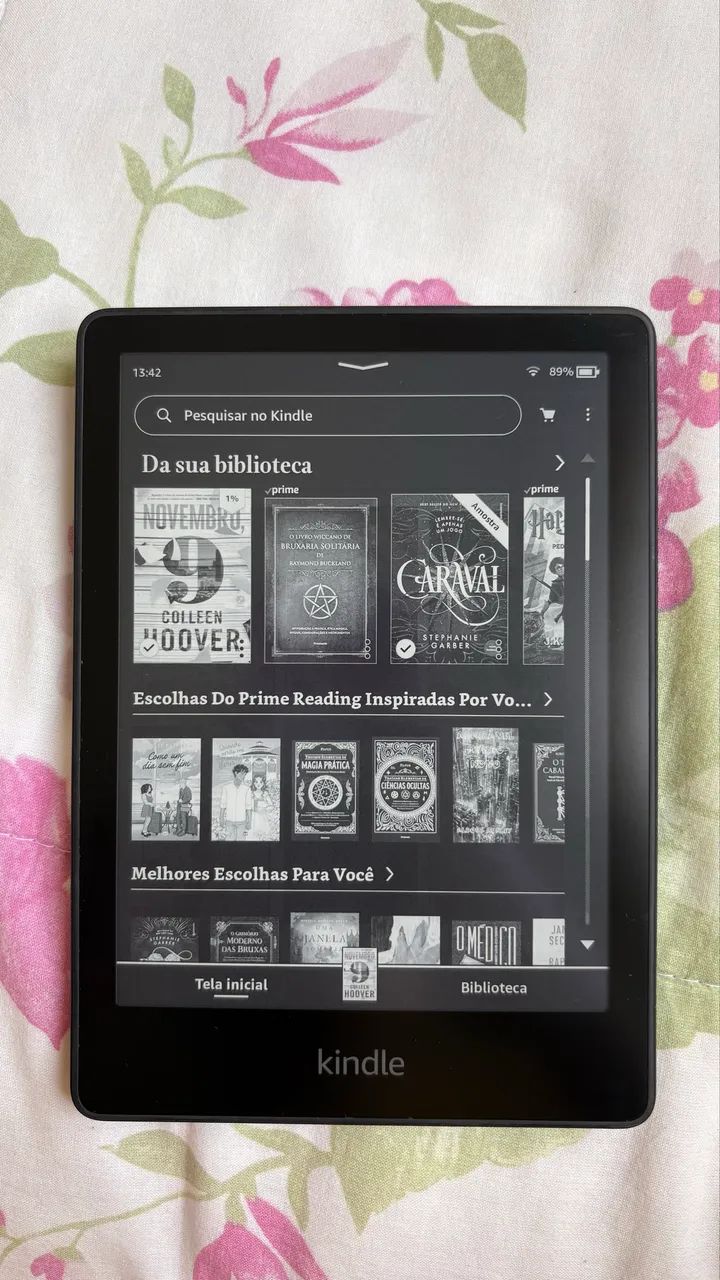 Kindle Paperwhite 11a geração: tela de 6,8"