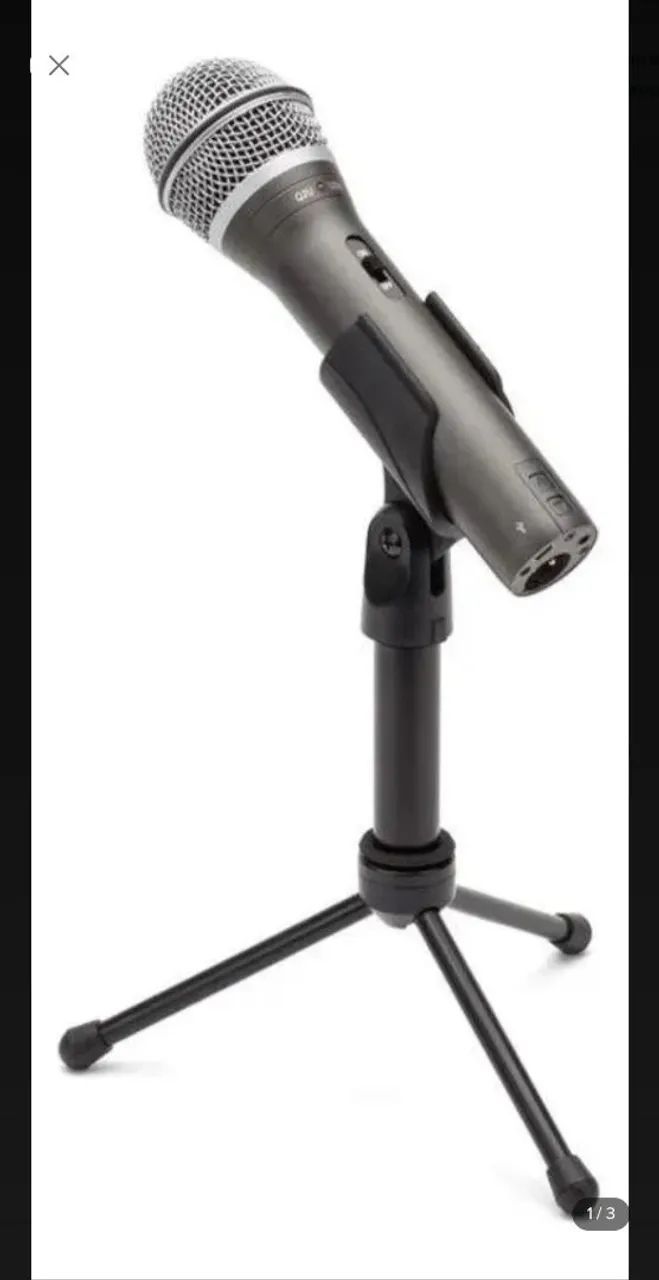 Microfone Samson Q2u