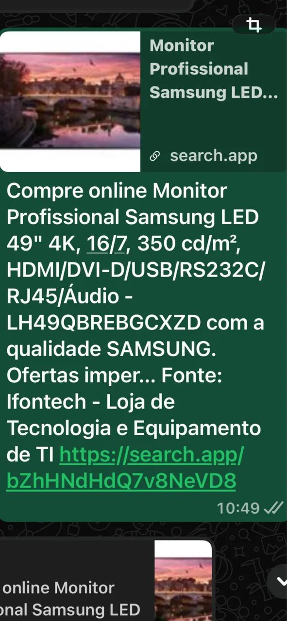 Monitor profissional Samsung  49 4k TOP  - Foto 3