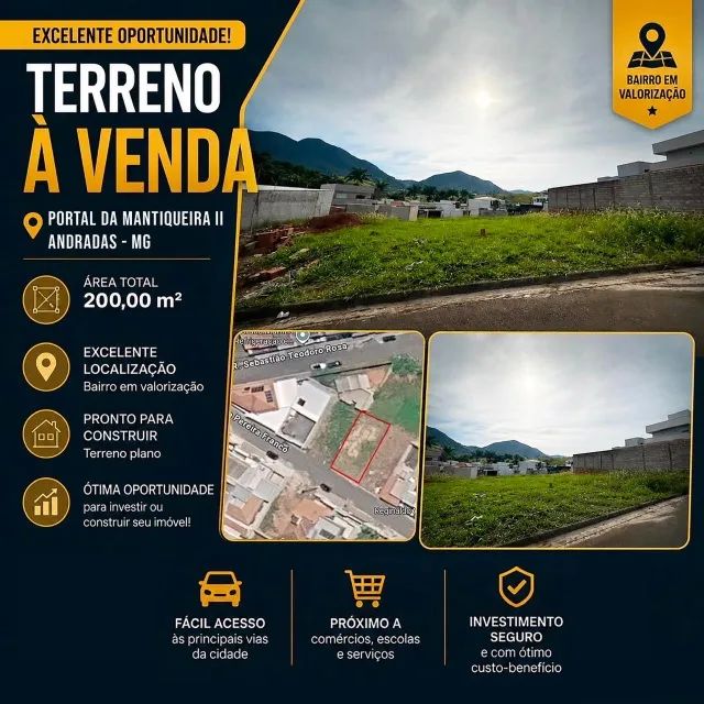 Terreno 200m2 em Andradas - Foto 5
