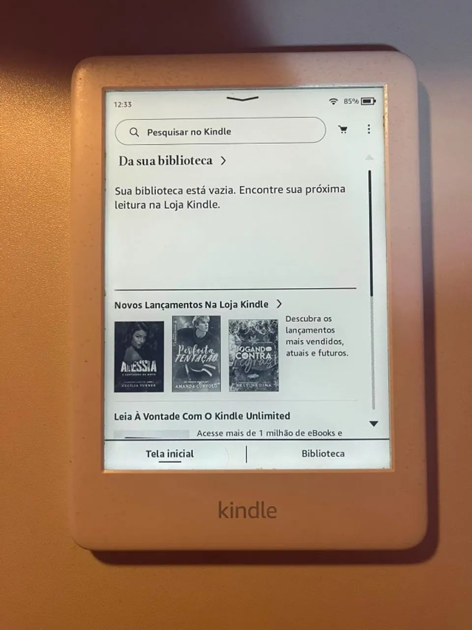 Kindle (10ª geração) branco  - Foto 3