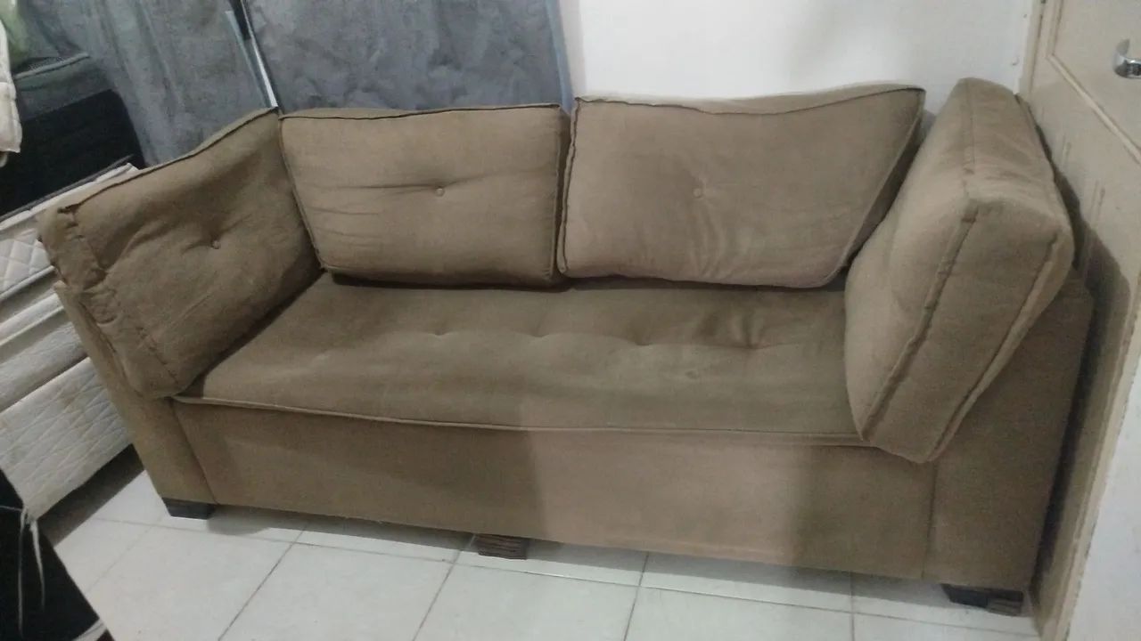 Sofá 3 lugares, entrega grátis  - Foto 5