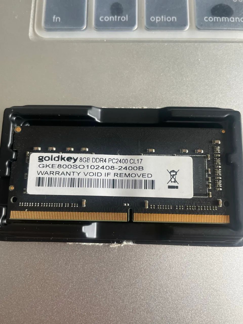 Memória ram DDR4 8gb