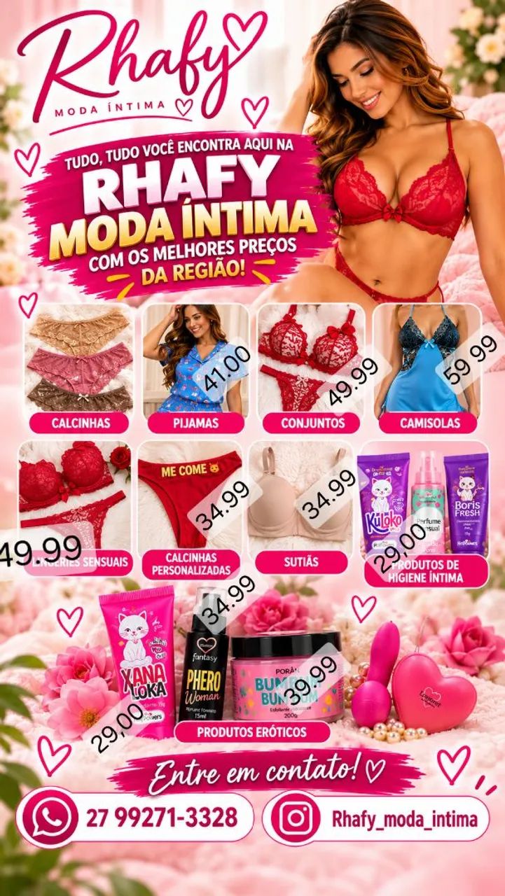 Lingeries,  pijamas ,baby dolls
