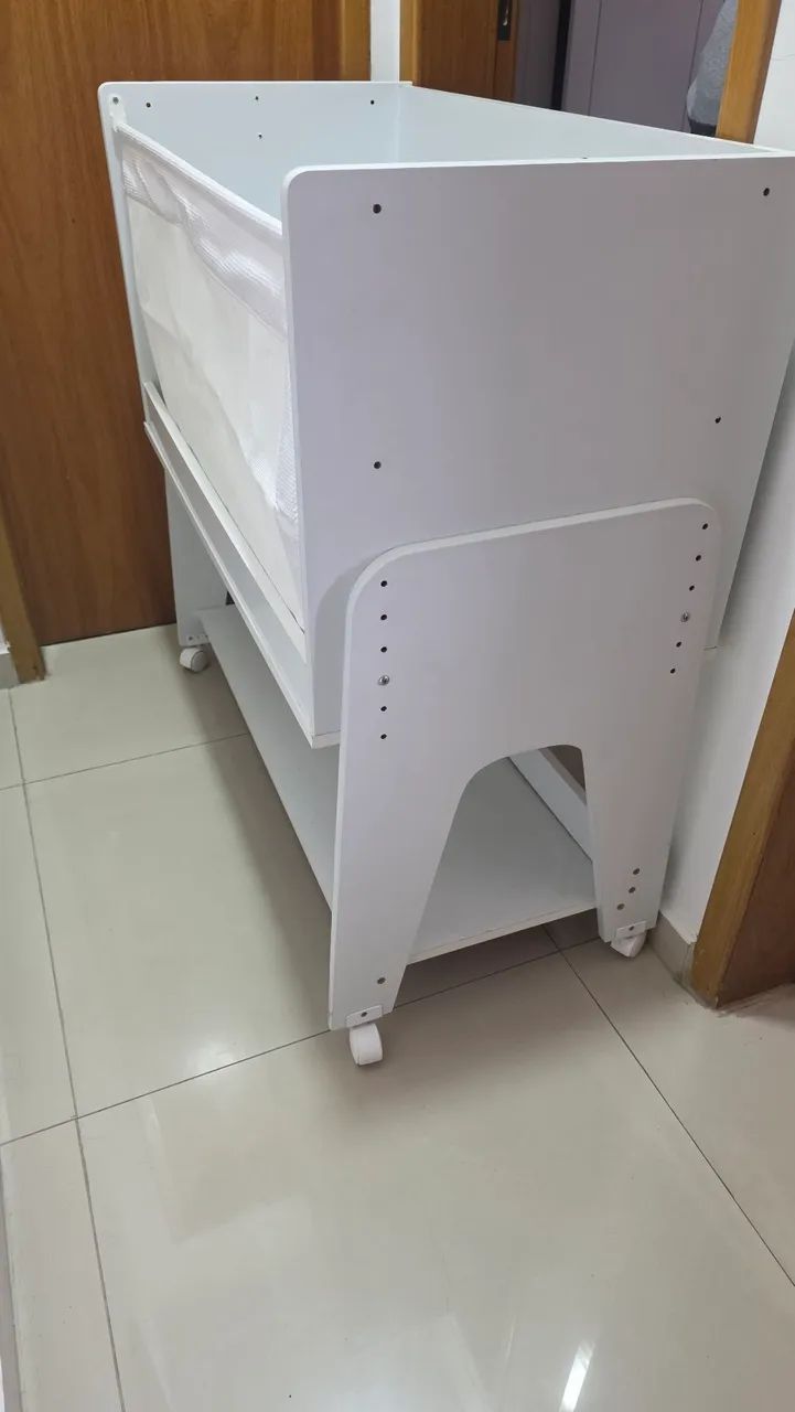Mini berço com colchão  - Foto 5