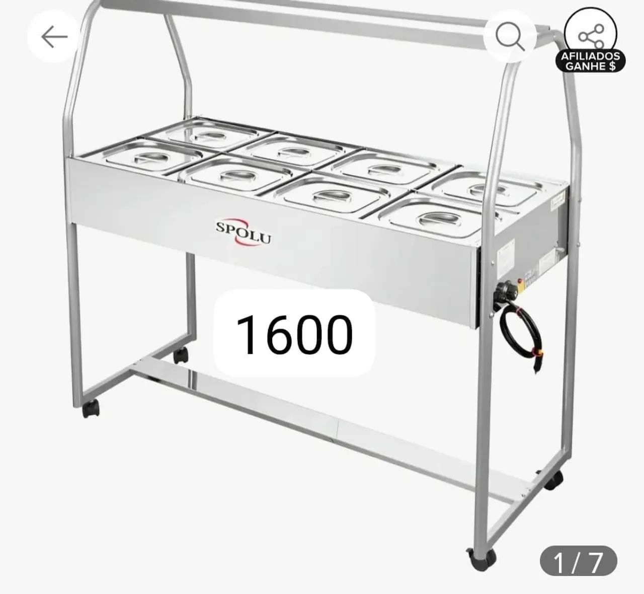 Buffet bem conservado 