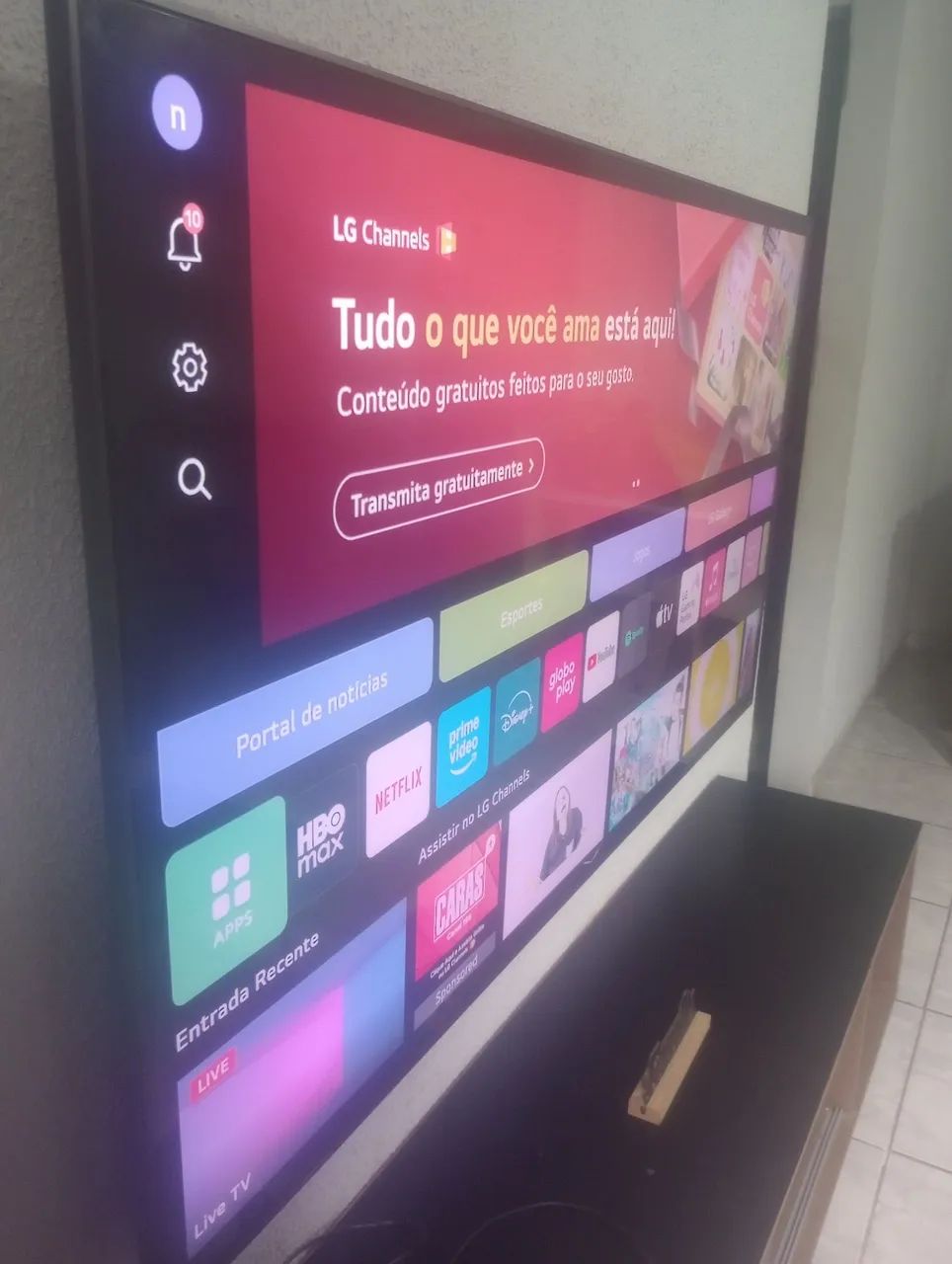 Smart tv LG 65 polegadas 