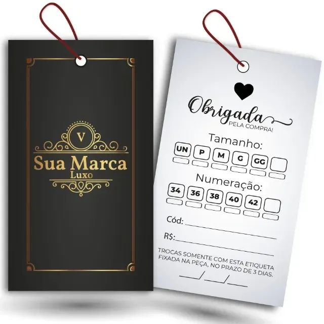Tags para Roupas - Foto 2