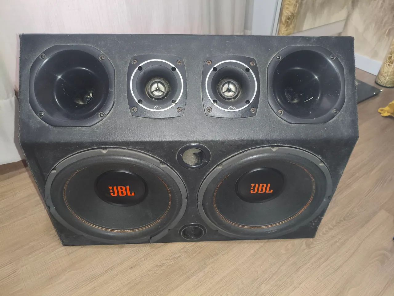Caixa selada JBL igrejinha e módulo Taramps 1200x4 - Foto 2