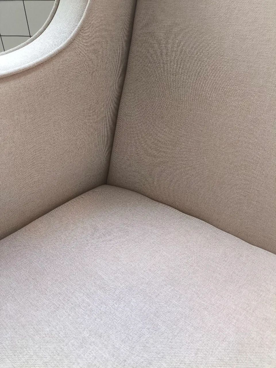 Poltrona de balanço + pufe - Conforto para sala e descanso - Foto 4