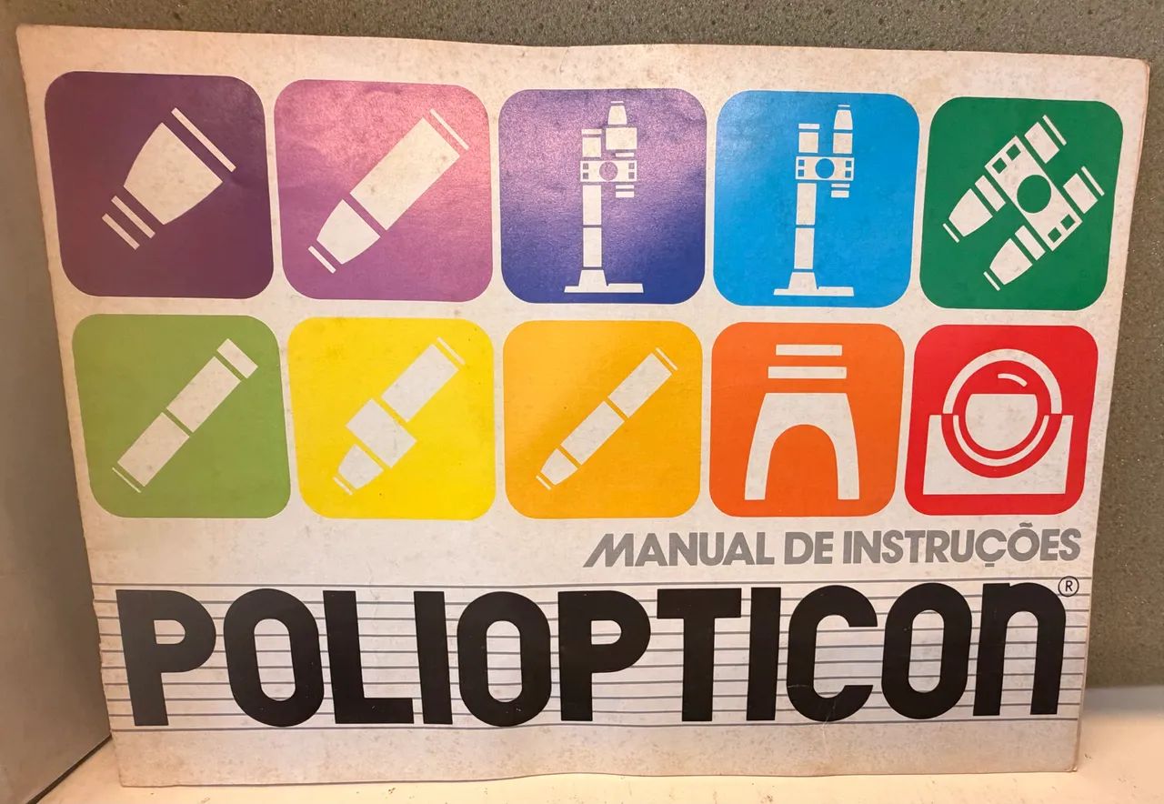 Poliopticon - brinquedo antigo para montar instrumentos ópticos - Foto 3