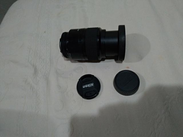 Lente Nikon vendo ou troco celular,PS4, Xbox, notebook etc. faça sua proposta - Foto 4