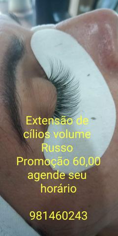 Alongamento de cílios fio a fio - Foto 4