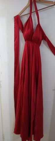 Vestido de Festa Longo Vermelho 44/46