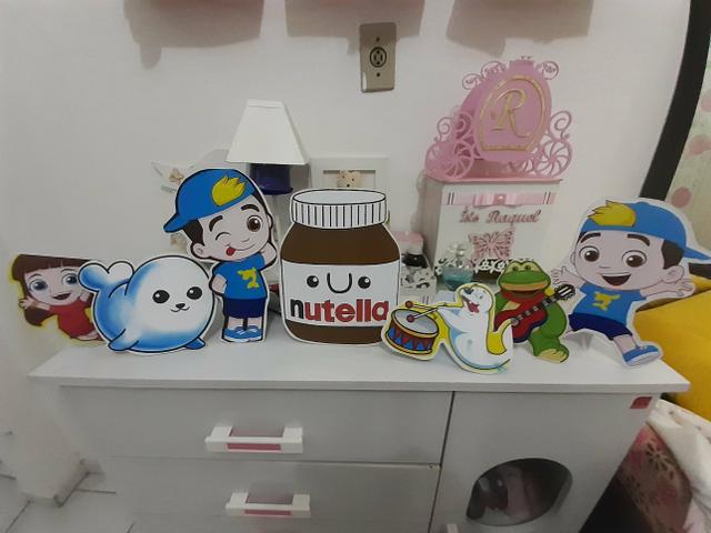 Display lucas neto 7 peças r$ 30,00