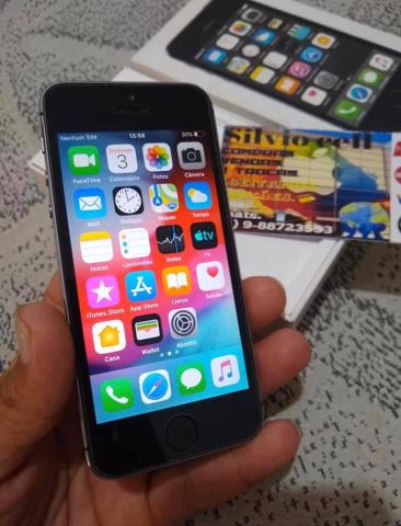 Vendo ou troco esse iPhone 5s com volta do interessado 16g - Foto 4