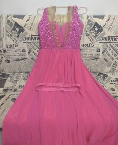Vestido Madrinha Rosa Pink Bárbara Melo - Foto 5