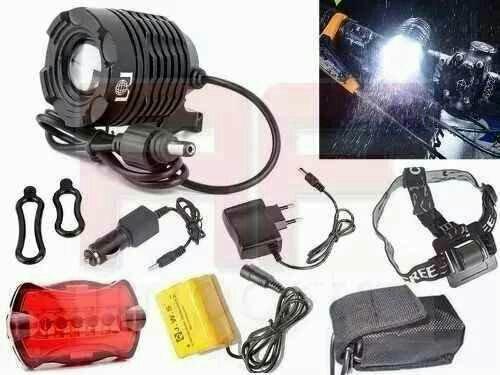 Farol 1100 Lumens para Bicicletas - Foto 2