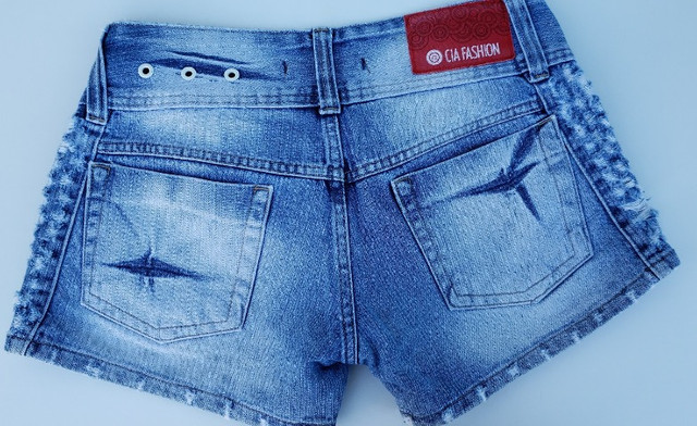 Short Jeans Cia Fashion - Foto 2
