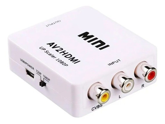 Conversor De Video Av2 Para Hdmi (tv Tubo X Hdmi) Av2hdmi - Foto 3