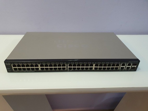 Switch Cisco Sg300 52 Portas Gigabit Gerenciável 2sfp Layer3 Pronto Entrega 