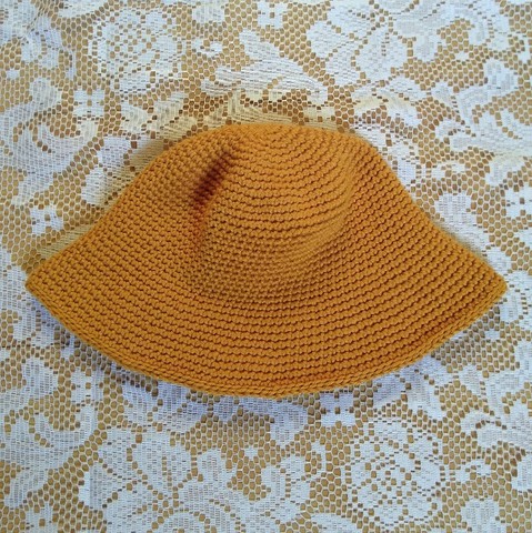 Chapéu de crochê Bucket hat  - Foto 3