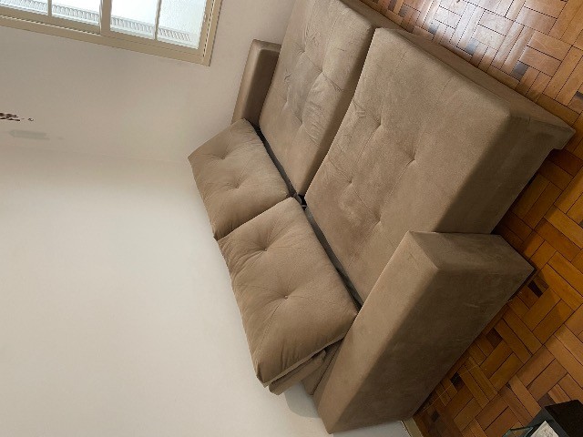 Vendo sofá 4 lugares reclinável e retrátil  - Foto 3