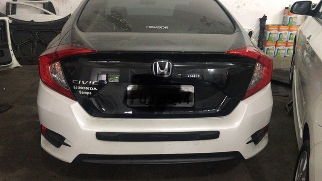 Tampa de mala Honda Civic g10 lanterna parachoque traseiro 