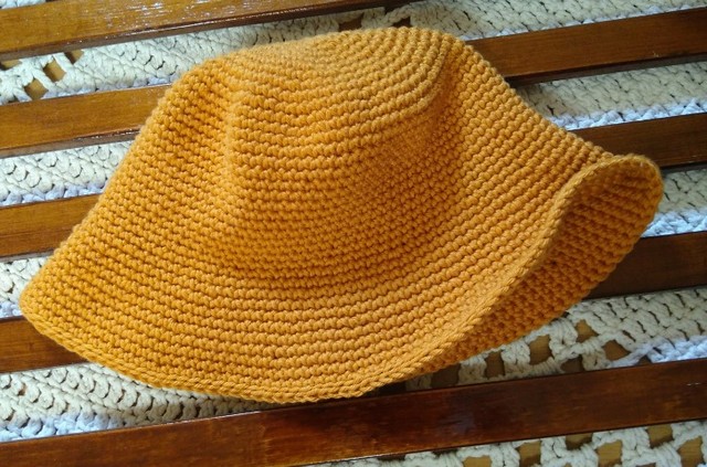 Chapéu de crochê Bucket hat  - Foto 2