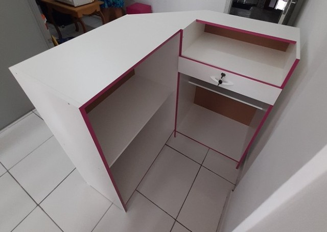 Balcão Caixa em L - Parcelamos em 12x sem juros no cartão - Foto 2