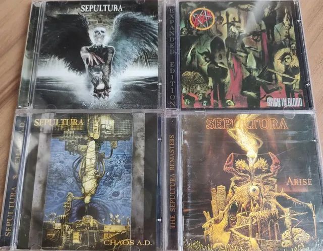 18 CDs Heavy e Thrash Metal  - Foto 3