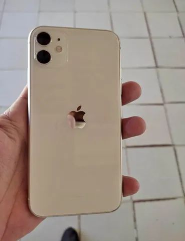 iPhone 11 branco impecável completo 